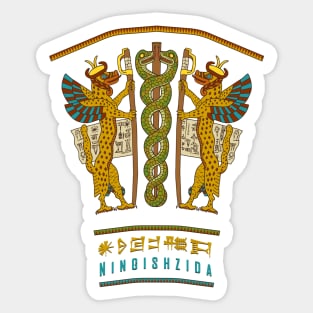 Ningishzida Sticker